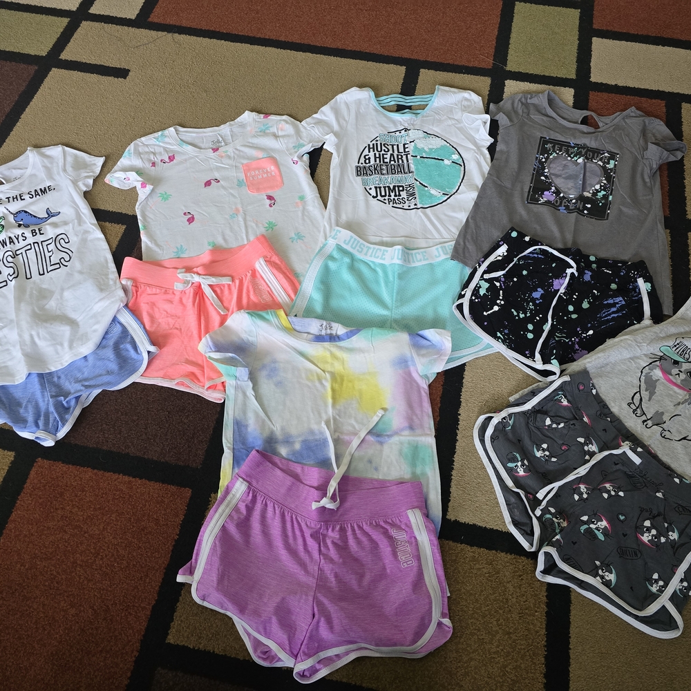 Justice Kids Matching Sets - Multicolor